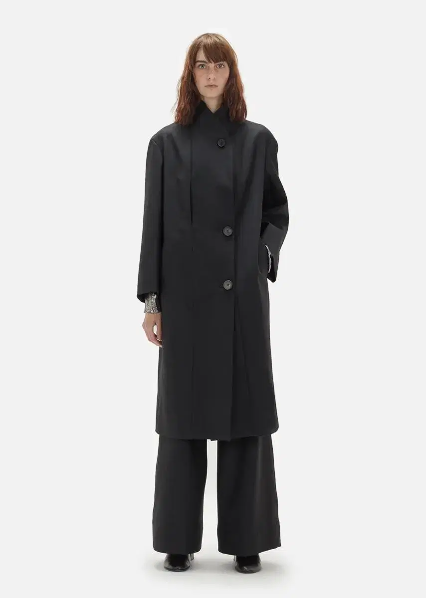 르메르 LEMAIRE ' Black Kaftan Coat | 브랜드 중고거래 플랫폼, 번개장터